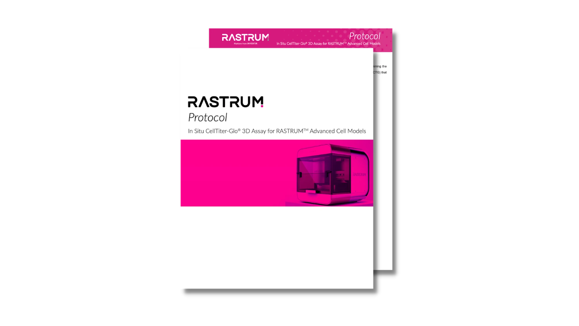 In situ CellTiter-Glo® 3D assay for RASTRUM™ Advanced Cell Models