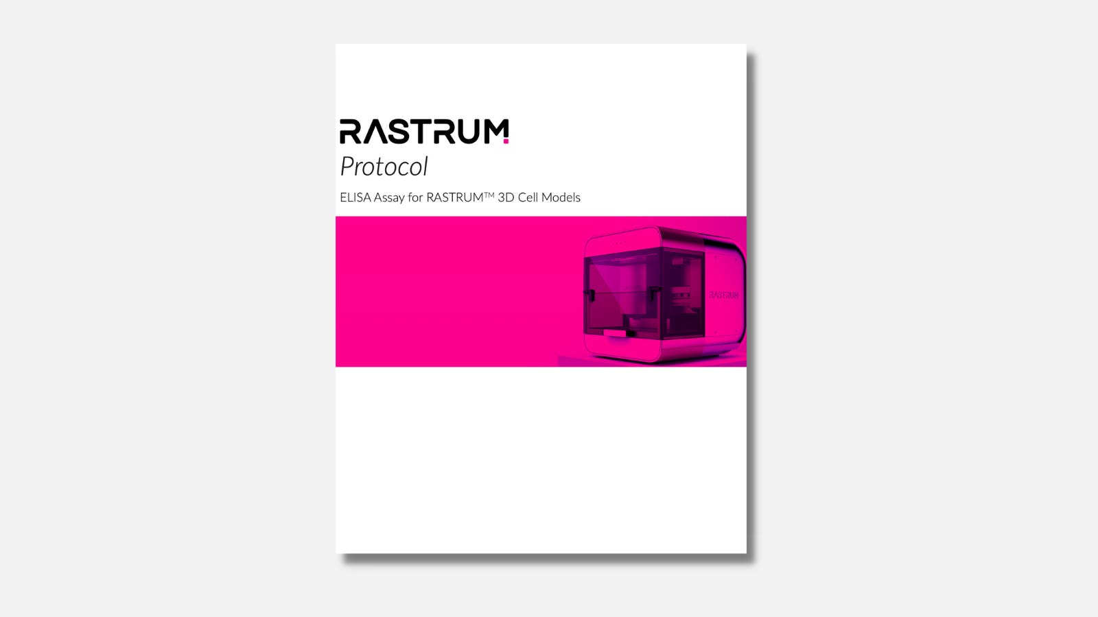 ELISA Assay for RASTRUM™ 3D Cell Models