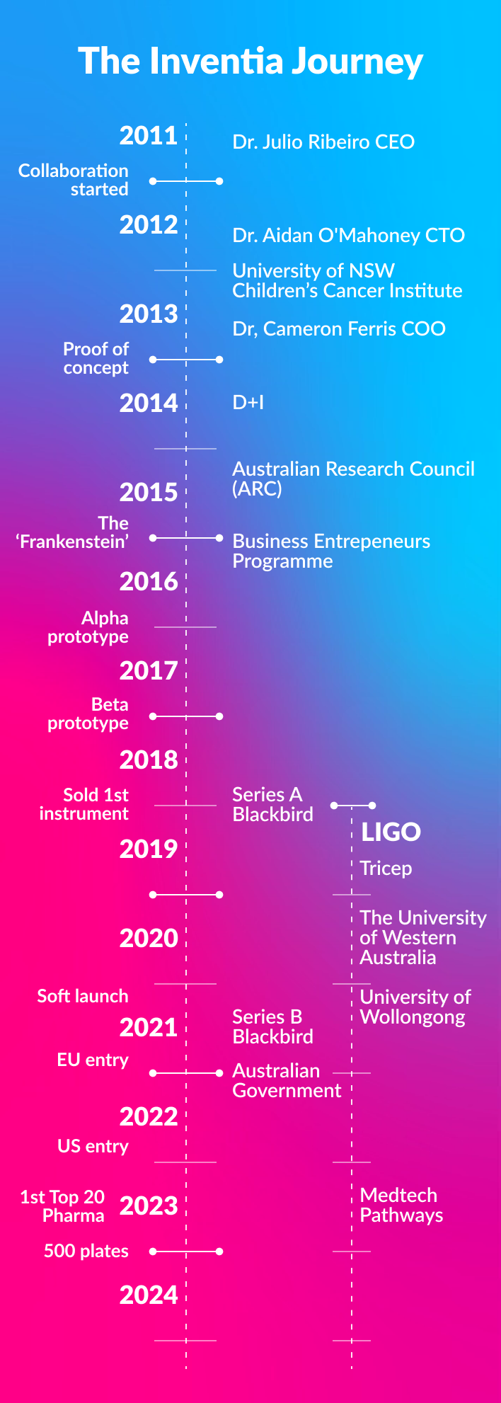 Timeline Infographic Mobile